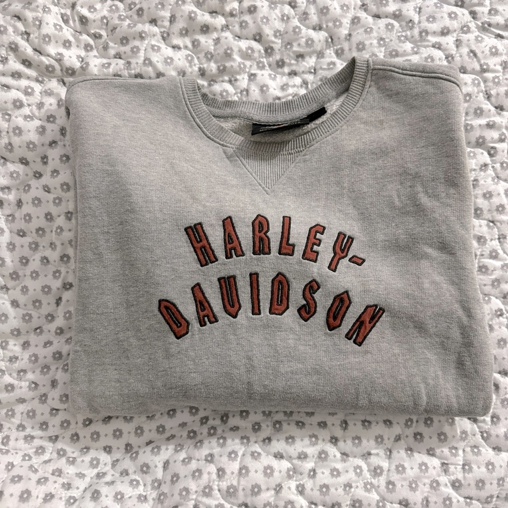harley davidson crew neck